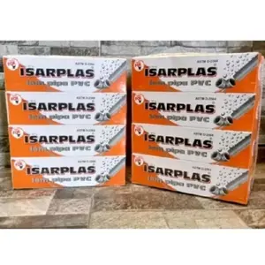 Lem pipa PVC ISARPLAS 40 gram isi 12 pcs