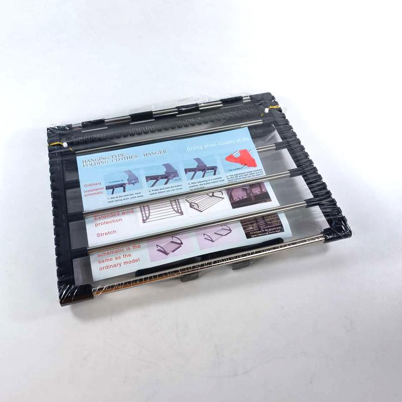 Rak Gantungan Jemuran Handuk Baju Drying Rack Stainless Steel 7