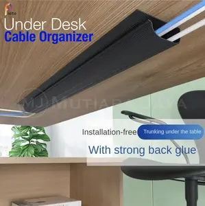 PLATO Cable Organizer Pengikat Cover Kabel clip Meja Wire Winder Klem