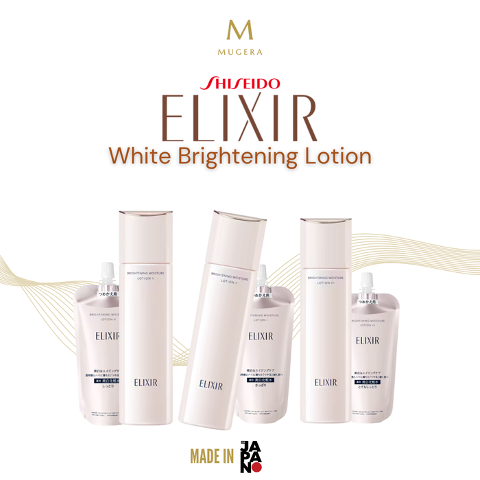 cara pakai l glutathione moist whitening lotion Jual Shiseido Elixir White Brightening (Pemutih Kulit Medis - Facial, Perawatan) - High III, Botol 170mL - Kota Tangerang Selatan - Mugera.indonesia Brighten your complexion while facespa Size:120 Softgel Capsules