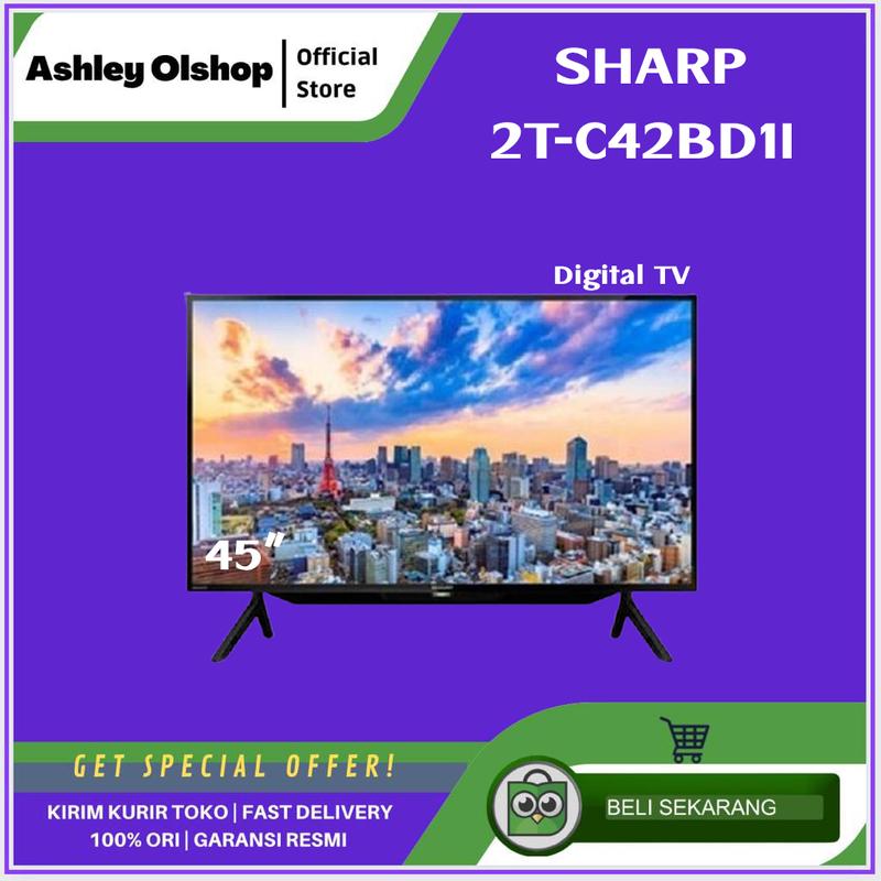 Digital TV Sharp 42 Inch 2T-C42BD1I LED TV Sharp C42BD1I FHD 42 Inci ...