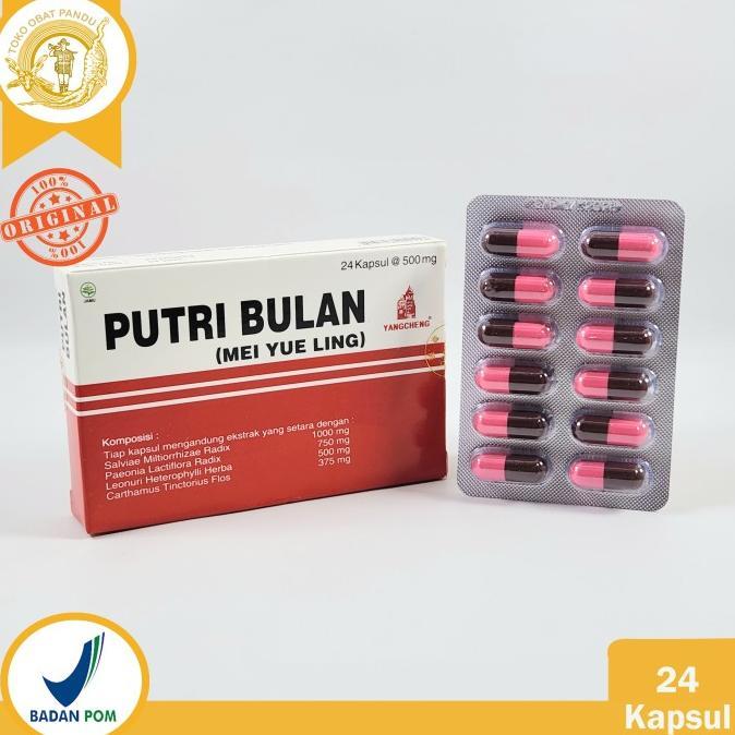 "Best Seller" Putri Bulan / Meiyueling / Nyeri Lancar Haid Ready