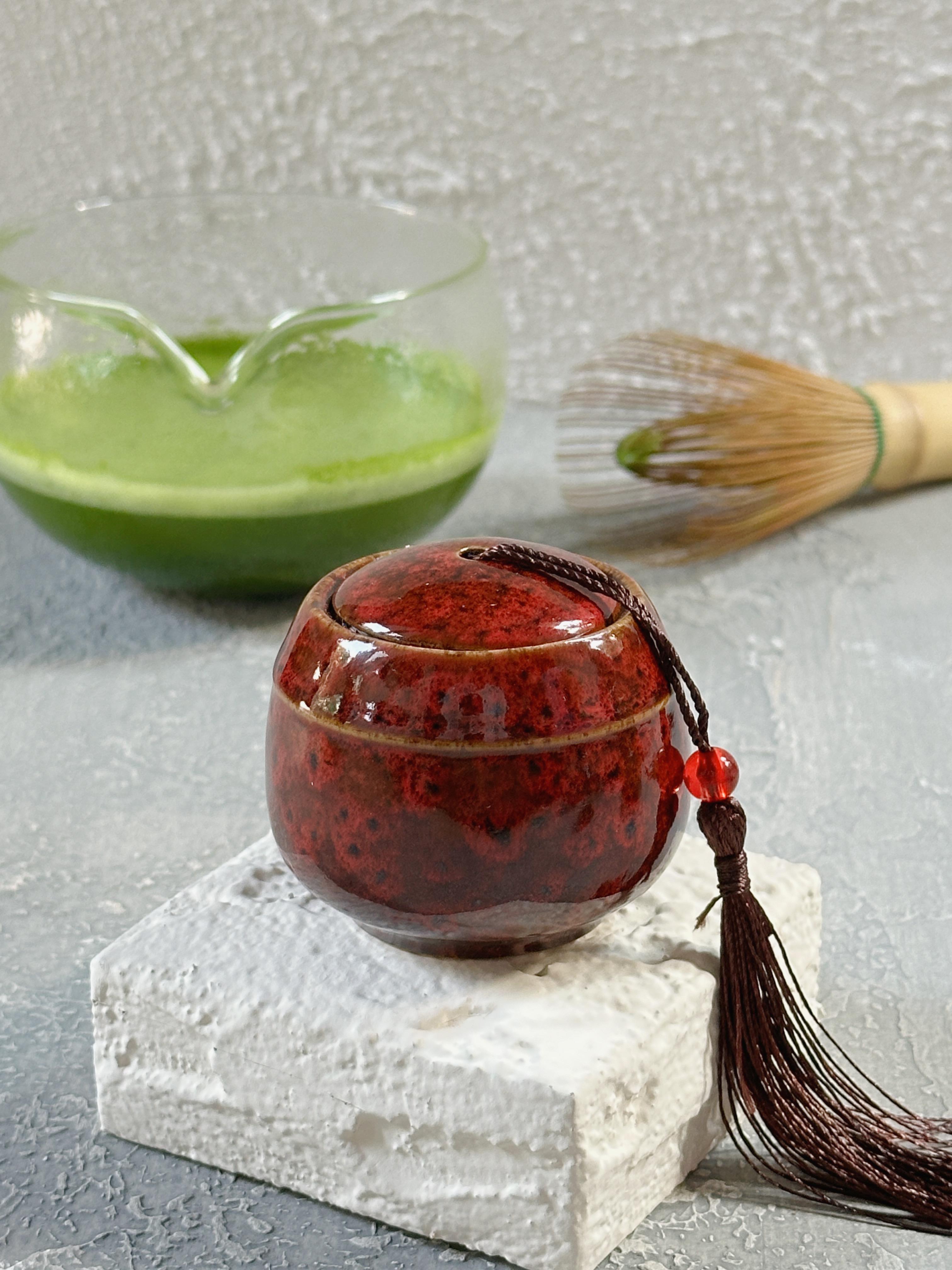 Matcha Ceramic Canister 21