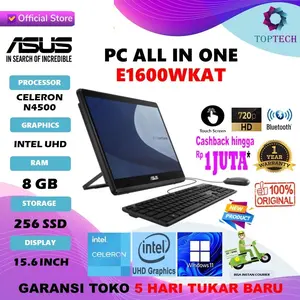 ASUS PC AIO I ALL IN ONE E1600WKAT INTEL N4500 8GB 256GB 15.6 W11 TOUCH