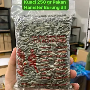 Biji Kuaci Kwaci Bunga Matahari Untuk Burung Hamster 250 gr Kuaci Super
