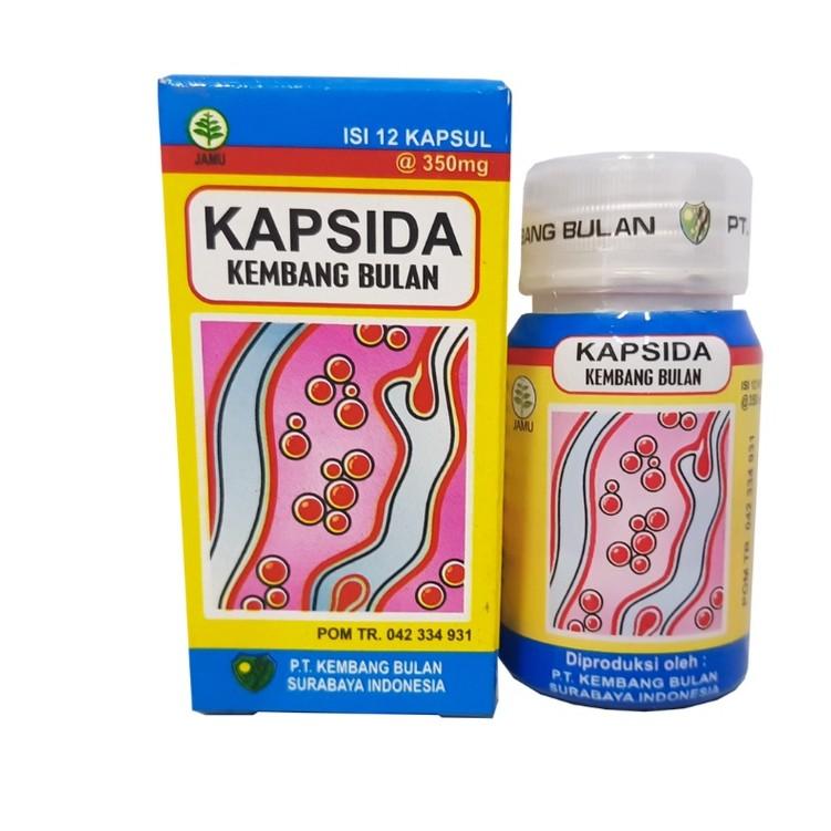 OBAT BERSIH DARAH KAPSIDA KEMBANG BULAN ISI 12 KAPSUL
