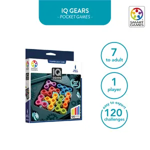 SmartGames IQ Gears Mainan Edukasi Anak