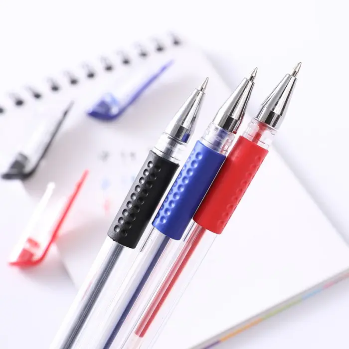 Pena Gel 0.55mm Standard Pulpen Gel Standard Bolpoin 4