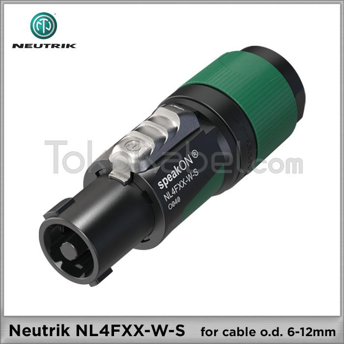 Gambar Connector Speakon Neutrik NL4FXX-W-S Male 4 Pin dari tokokabel Kota Administrasi Jakarta Utara Tokopedia