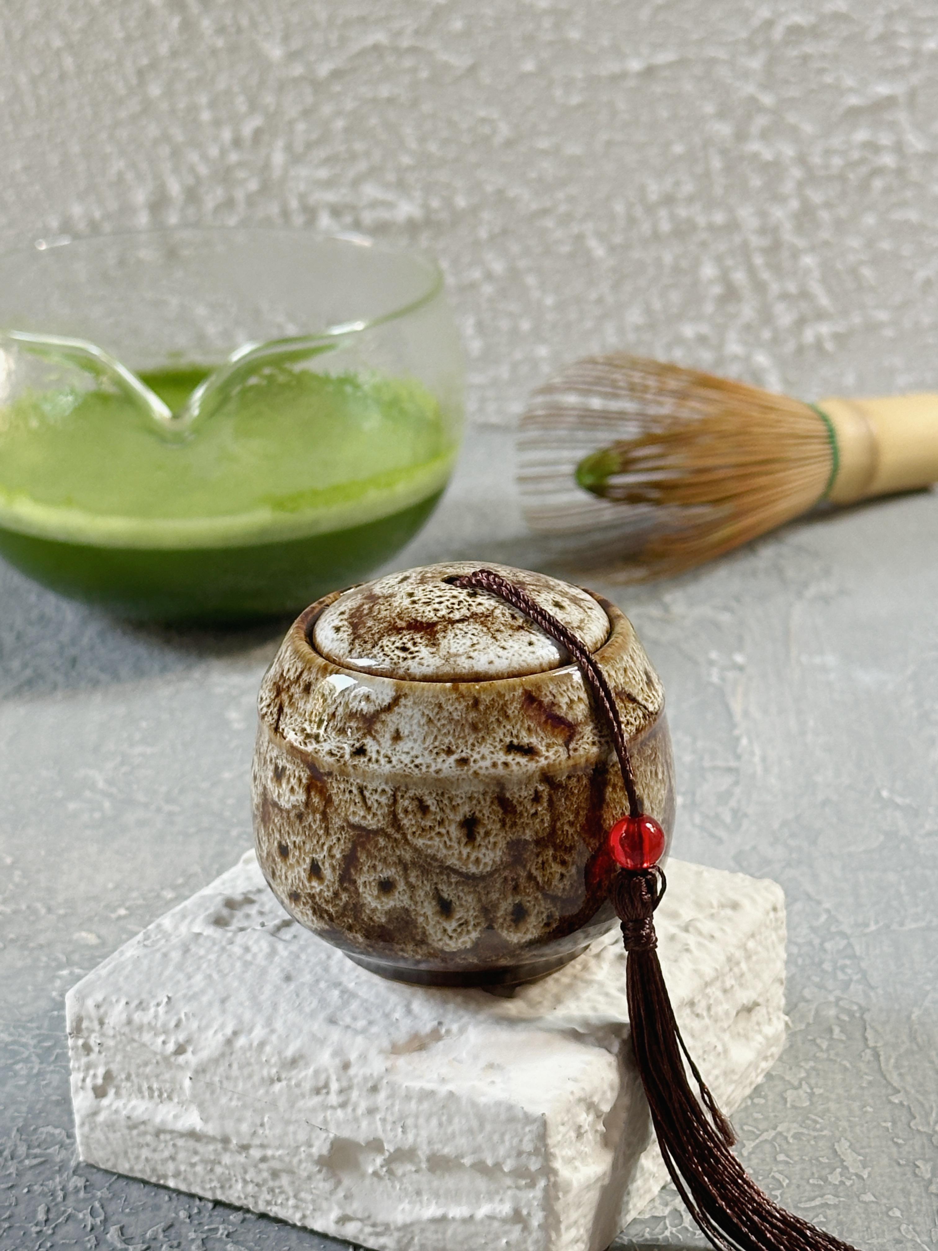 Matcha Ceramic Canister 19