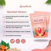 Gambar ViCare Jamu Keputihan Perawatan miss V Bersalin Pasca Lahiran Jamuslimah Ratus Pospartum Ibu Hamil - Vicare + Alat dari Jamuslimah Kota Depok 3 Tokopedia