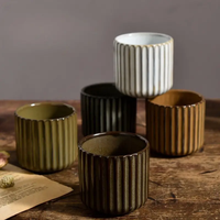 Gambar Gelas Keramik Vintage Japanese Style Tea Cup 180ml White dari Viv Coffee Kota Administrasi Jakarta Barat 4 Tokopedia