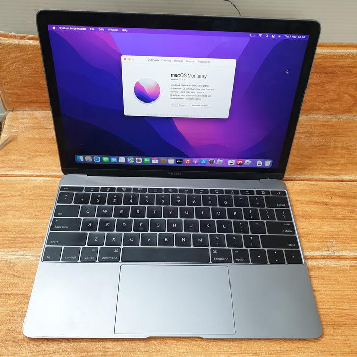 Jual MacBook 2016 | 8GB | 256GB | 12 inch Retina Display - Kota