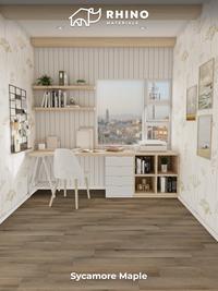 Gambar Lantai Kayu SPC 5mm - Rhino Sycamore Maple dari Rhino Materials Jakarta Barat 3 Tokopedia