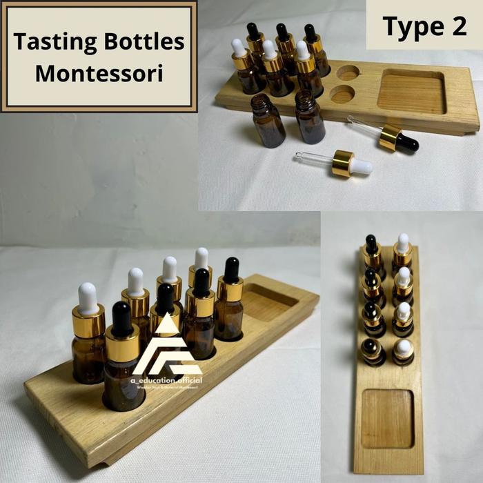 Jual Montessori Tasting Bottles Montessori - Montessori Smelling Bottle ...