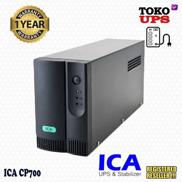 UPS ICA CP700 700VA 350W UPS TKDN Terlaris