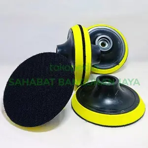 TATAKAN AMPLAS VELCRO 4 INCH / SANDING PAD 4 INCH /PAD AMPLAS