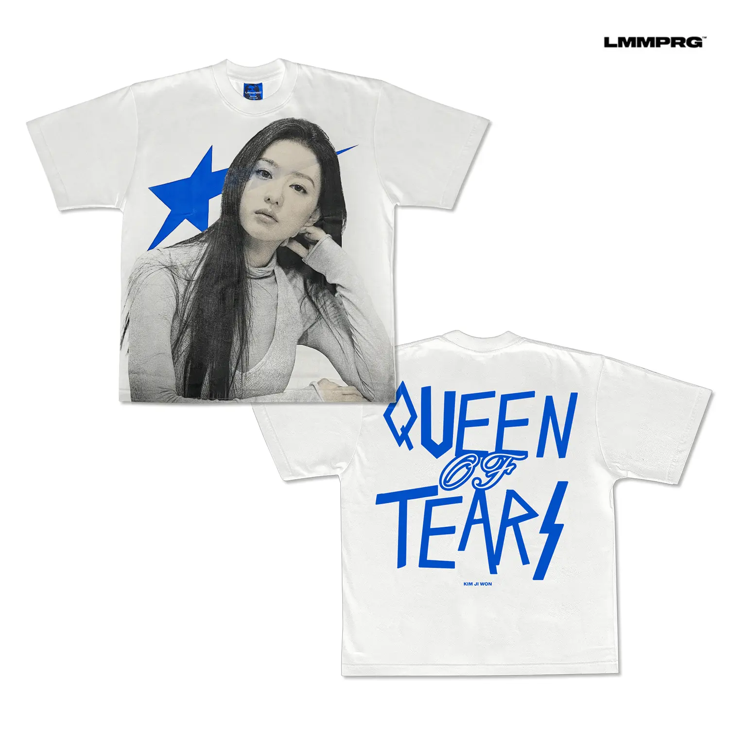 KAOS BAJU KIM JI-WON T-SHIRT KOREAN OVERSIZE | LMM PRG