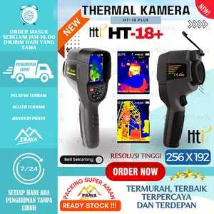 Ht18+ 256x192 handheld Industrial thermal imager imaging kamera camera infrared temperature sensor suhu digital Instruments thermometer Termal Gun display deteksi sensor panas High Resolution