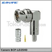 Gambar Connector BNC Canare BCP-LD25HD angled/belok dari tokokabel Kota Administrasi Jakarta Utara 1 Tokopedia
