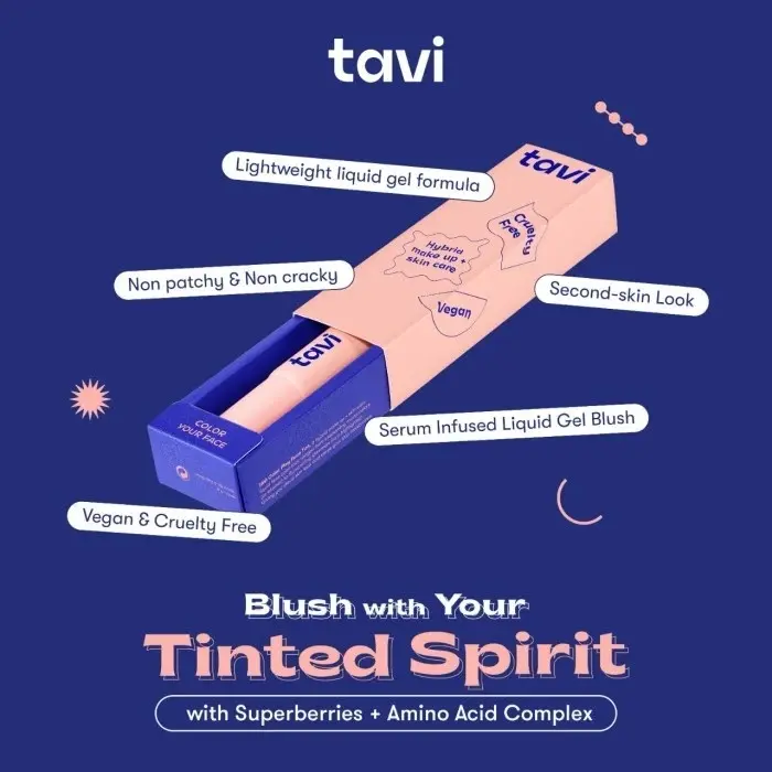 TAVI Color Play Face Tint 9gr (Blush On | Highlighter | Eyeshadow) 1
