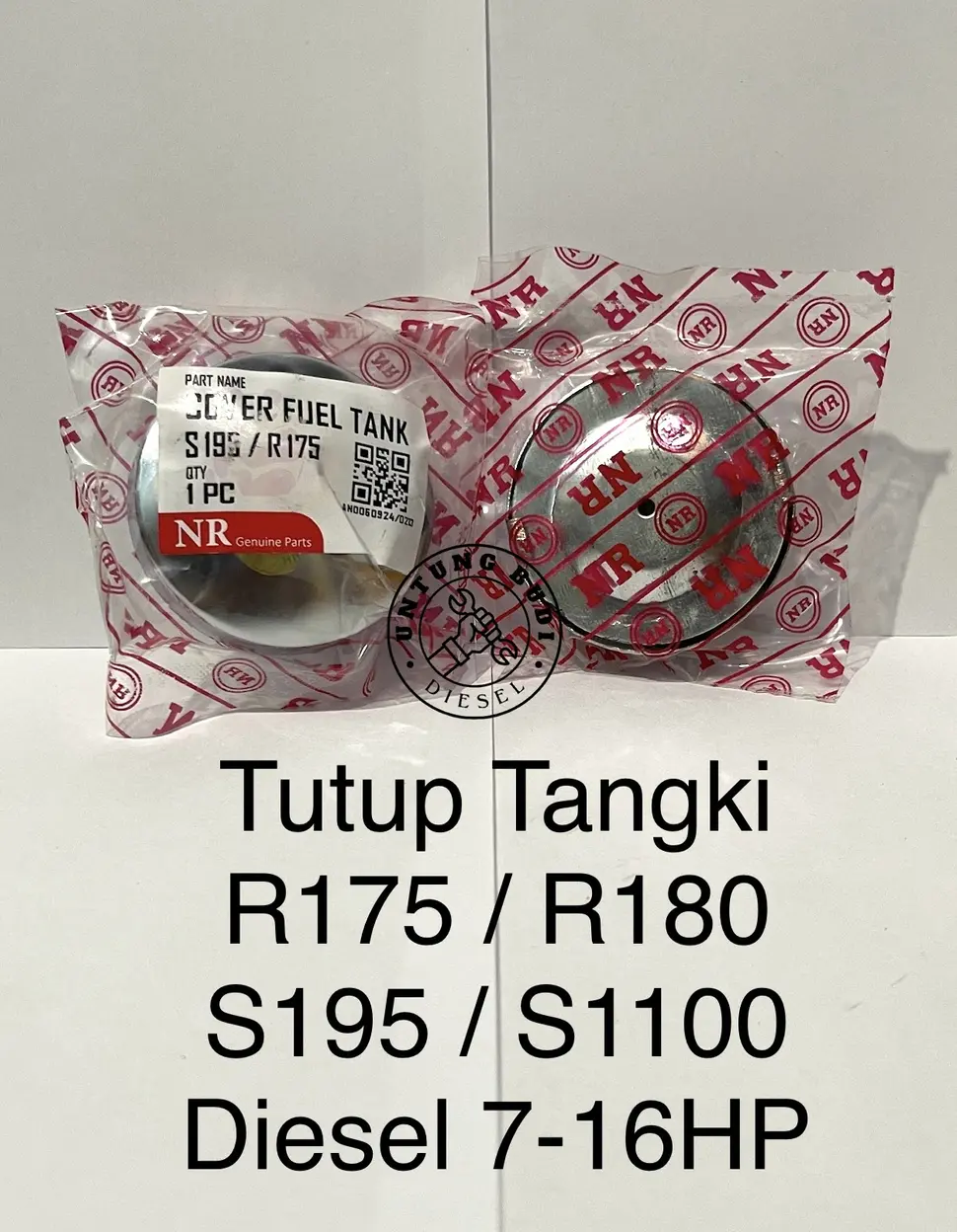 Tutup Tangki R175 R180 S195 S1100 Fuel Tank Cover Diesel 7 8 12 16HP Penutup Tangki Solar Besi NR