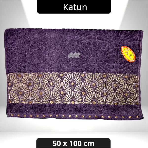 Handuk Katun Tanggung 50x100 Ohanna Tebal Menyerap Air Lembut Cocok Untuk Travel 5