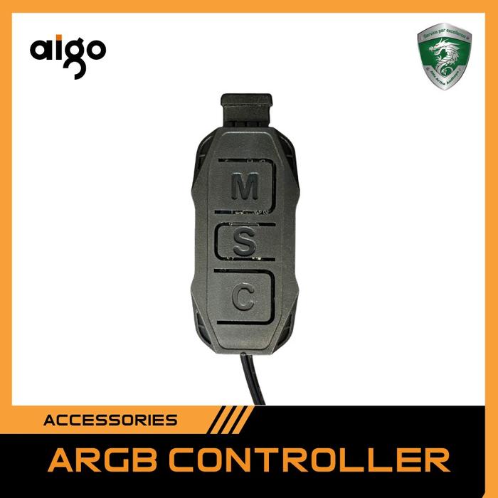 Jual AIGO 5V 3PIN ARGB Controller [NO BOX] / Kontroller ARGB 5V 3Pin ...