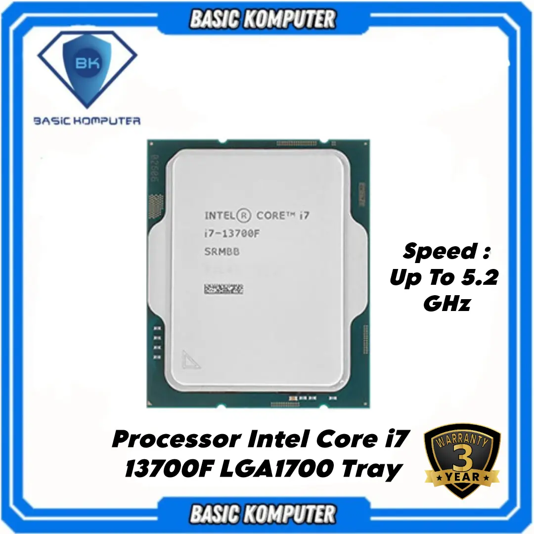 PROCESSOR INTEL CORE I7 13700F TRAY SOCKET 1700
