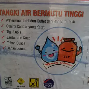 TANDON 1200 LTR SNI Tebal isi cukup 6 drum dan SDH TERJAMIN KWALITAS