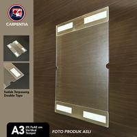 Gambar Carpentia | Bingkai Akrilik Tempel Dinding - Tempat Brosur Poster Flyer Sign - ukuran A3 - A3 Horizontal dari Carpentia Indonesia Kota Tangerang Selatan 2 Tokopedia