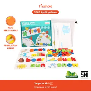 Spelling Game / Alphabeth / Mainan Anak / Puzzle / Mainan Edukasi