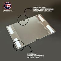 Gambar Carpentia | Bingkai Akrilik Tempel Dinding - Tempat Brosur Poster Flyer Sign - ukuran A3 - A3 Horizontal dari Carpentia Indonesia Kota Tangerang Selatan 5 Tokopedia