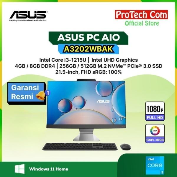 ASUS All-in-One PC 21.5 Zoll - I3 Prozessor, 8GB RAM, 256GB SSD