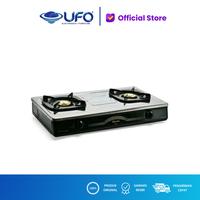 Gambar RINNAI RI602E KOMPOR GAS  2 TUNGKU dari UFO ELEKTRONIKA JOGJA Kab. Sleman 2 Tokopedia
