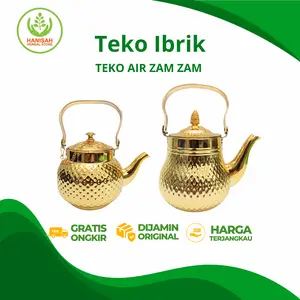 Teko Arab Tea Kettle Stainless - Teko Ibrik Emas