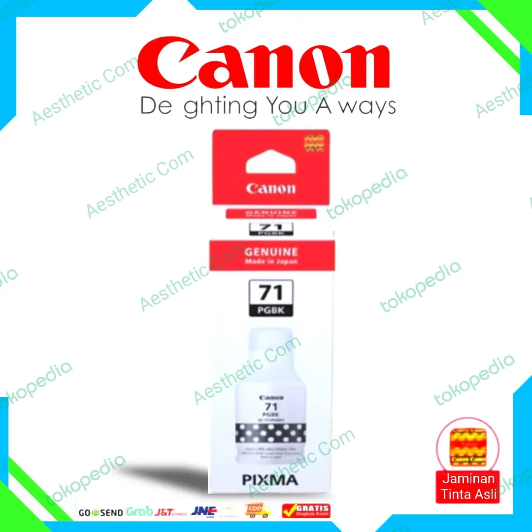 TINTA CANON GL-71 ORIGINAL FOR PRINTER G1020 G2020 G2021 G2060 G3060