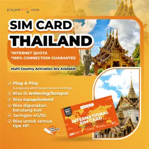 PINJAMWIFI Sim Card Thailand Internet Total Quota | Simcard Pattaya Bangkok Internet kuota total