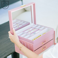 Gambar BILLSTONE Amour Large Rose Gold Jewelry Box Jewelry Case  | Kotak Perhiasan dari BILLSTONE OFFICIAL Kota Administrasi Jakarta Pusat 1 Tokopedia