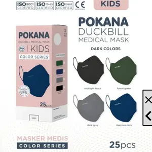 Pokana Kids Duckbill 4 ply Earloop Medical Masker
