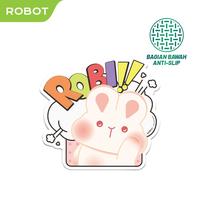 Gambar ROBOT Mousepad RP07 Bentuk Kelinci Lucu Material PU Anti-Slip Original - Warna Warni dari Blisatu.id Kota Administrasi Jakarta Pusat 3 Tokopedia