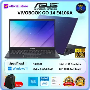 Laptop Asus VivoBook GO 14 E410KA N4500 8GB 512GB W11+OHS 14" FHD
