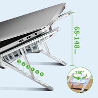 Gambar ROBOT RT-LS04 LAPTOP COOLING STAND PORTABLE FOLDABLE ALUMINIUM ALLOY dari btgcom Kota Denpasar 3 Tokopedia