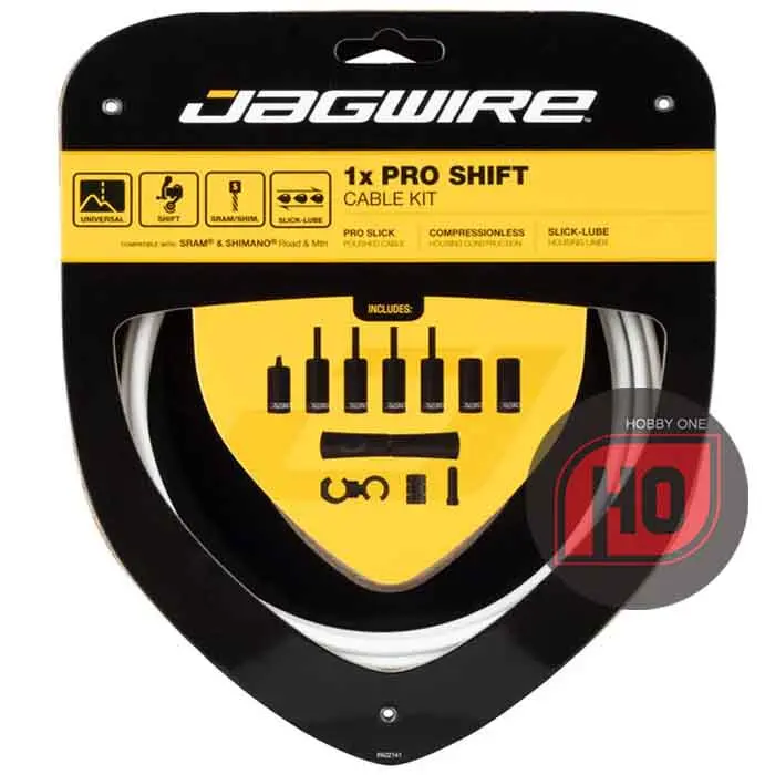 Gambar JAGWIRE 1x Pro Shift Cable Kit - Kabel Inner Outer Shifter - Black dari Hobby One Kota Bandung 5 Tokopedia