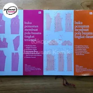 Buku Penuntun Membuat Pola Busana Tingkat Dasar - Soekarno
