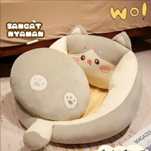 Bantal Sofa Anak Bantal Anak yang Nyaman Motif Kartun Lembut dan Lucu