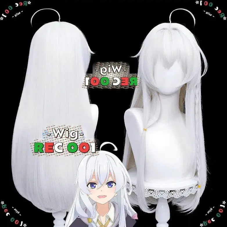 【M】 WIG ELAINA COSPLAY WANDERING WITCH: THE JOURNEY OF ELAINA ORANG DEWASA/ANAK-ANAK DAPAT MENGGUNAKANNYA 0