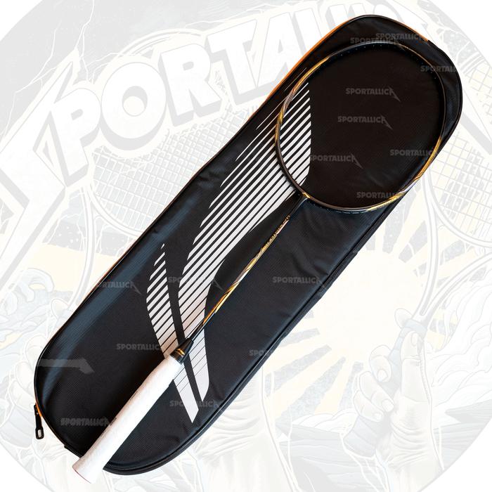 Gambar Raket Badminton Li-Ning Lining Windstorm 72 Black/Gold AYPR042 dari Sportallica Kota Administrasi Jakarta Timur Tokopedia