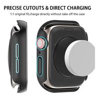 Gambar Case Apple Watch 10 46mm 42mm Getgard Slim Casing Tempered Glass - Navy Blue, 42mm dari GET-WID Kota Administrasi Jakarta Barat 4 Tokopedia