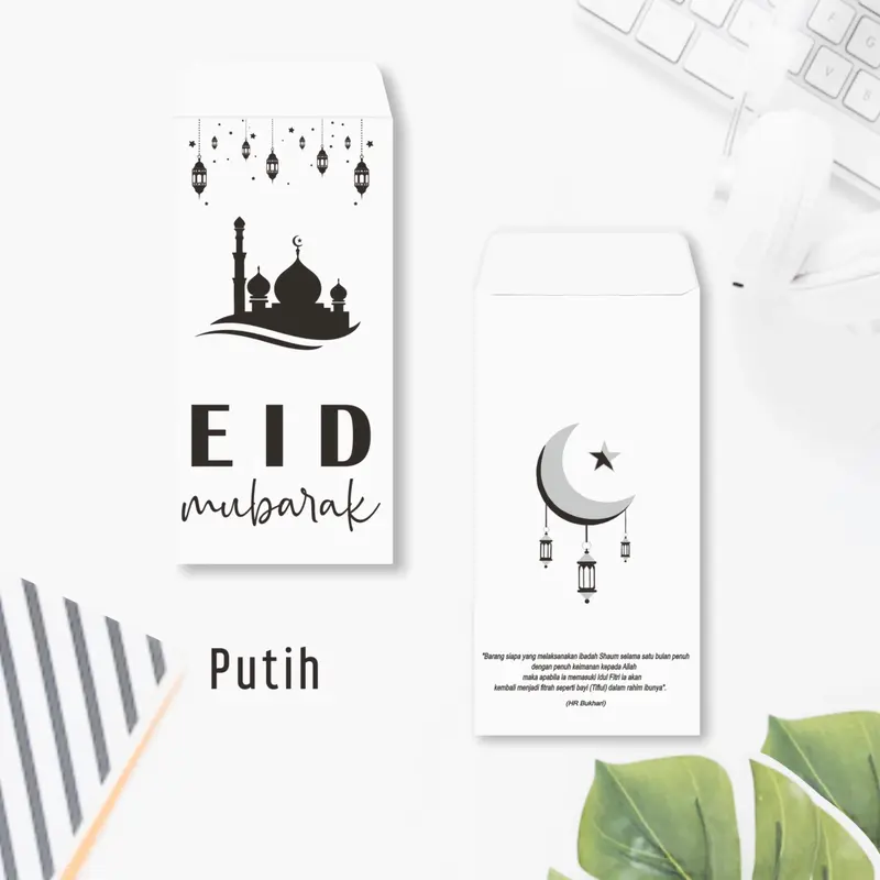 Isi 10 Amplop Panjang / Angpau Warna Amplop Uang / Amplop Lebaran / Amplop Imlek / Angpau Lebaran / Angpau Imlek 7